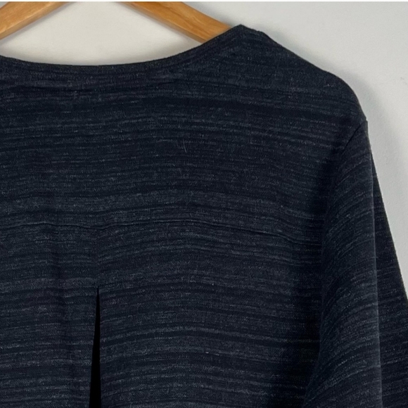 Duluth Trading Co Deux More Double Knit Crew Neck Tunic Heathered Grey Size 2X - Picture 11 of 13